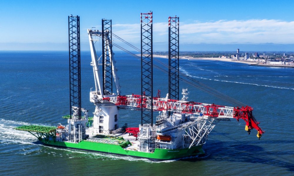 Image accompanying DEME adds turbine scope to Dutch offshore wind farm job
